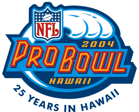 Pro Bowl 2004 Logo iron on paper